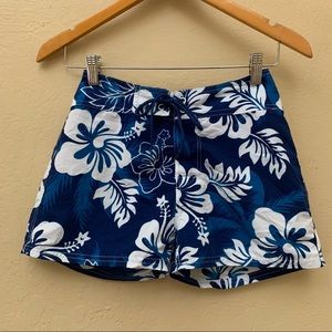 His & Hers Hawaiian Blue Matching Swim Bottom Set
